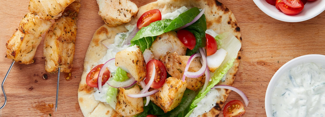 Cod Gyros