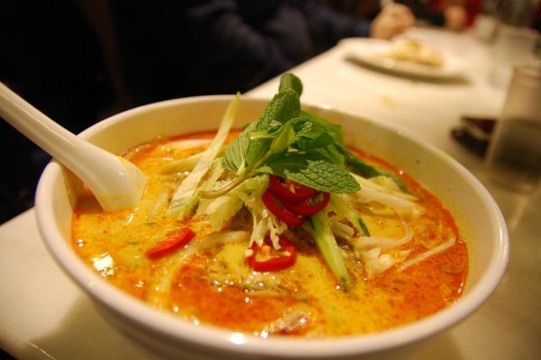 king prawn laksa